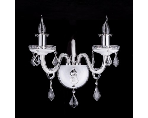 Хрустальное бра Citilux CL352320 Марена Белый+Хром