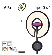 CL810031 LOONG RGB Черный Торшер