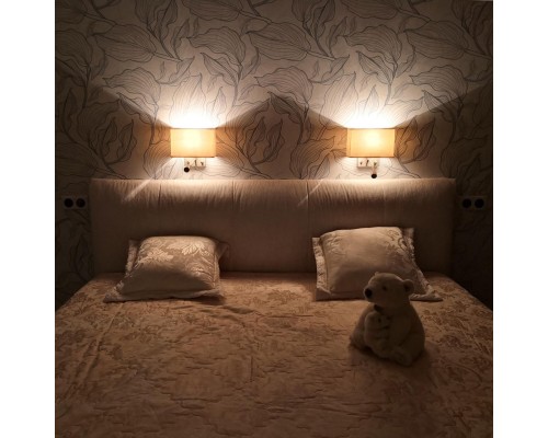 Бра с выключателем и лампой для чтения 3Вт 3000K Citilux CL704303 Декарт Бронза Старая