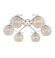 Потолочная люстра Citilux CL157161 Буги Белая+Хром