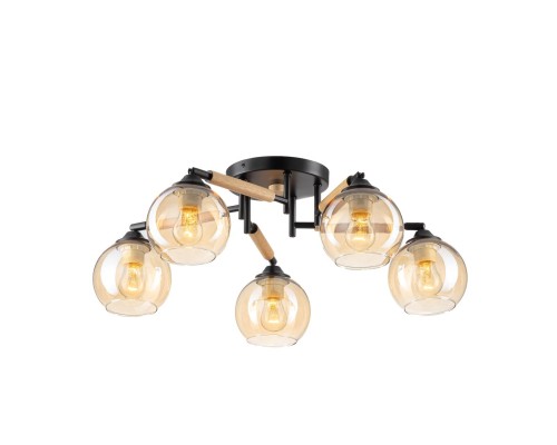 CL133151 TIKA Черная Люстра