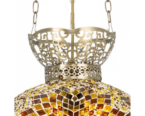 CL419125 Каир Мозаика Янтарь Подвес