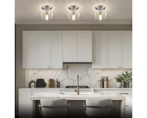 CL102511 Томми Хром Мат. Св-к Наст.-Потол