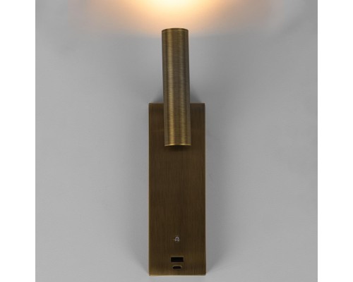 CL704433 Декарт Бронза Стар. Св-к Настенный с USB