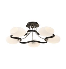 CL131152 Октава Темный+Хром Люстра