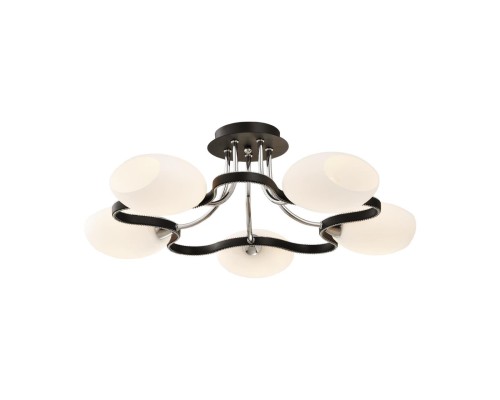 CL131152 Октава Темный+Хром Люстра