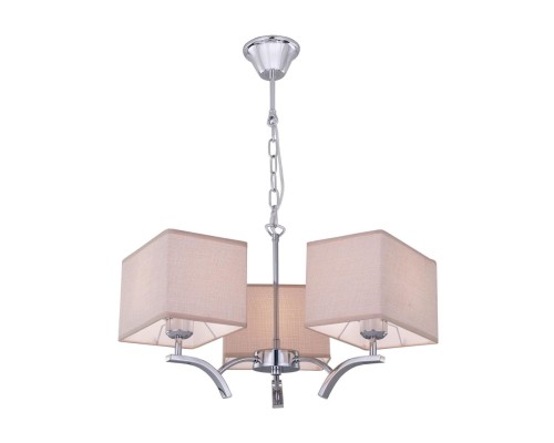 Подвесная люстра Citilux CL460231 Эвора Квадро Хром+Песочный