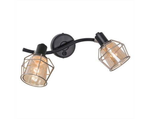 Спот лофт Citilux CL542521 Таверна Черный + Бежевый