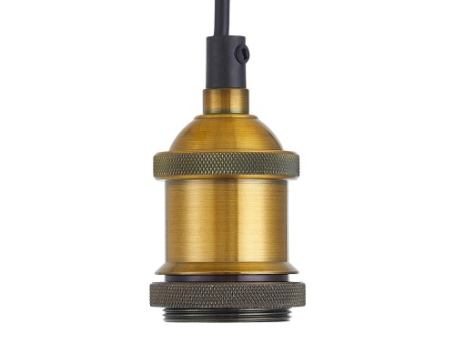 Люстра лофт Citilux CL451151 Эдисон Венге + Бронза