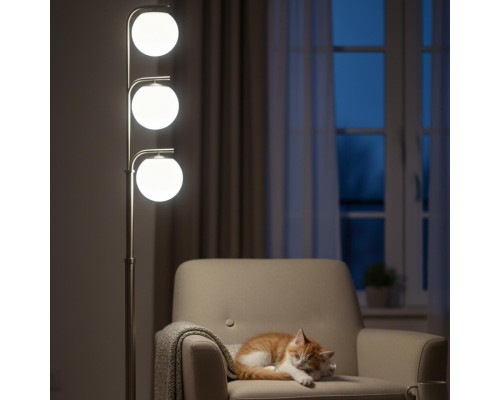 CL228A931 Адам Хром Св-к Торшер