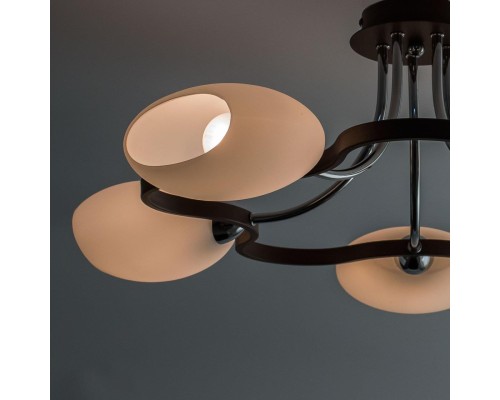 CL131151 Октава Хром+Венге Св-к Люстра