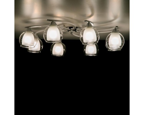 CL152187 Кристи Алюм.+Хром Св-к Люстра