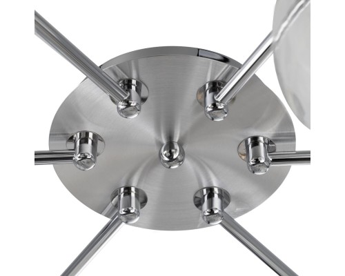 Потолочная люстра Citilux CL157162 Буги Алюминий+Хром