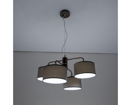 CL428241 Форма Кофе+Серый Св-к Люстра