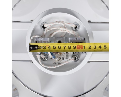 CL121140 Отто Белый+Хром Св-к Люстра