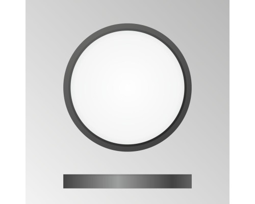 CL738181V Бейсик Черный Св-к Накл. LED 18W*Мульти