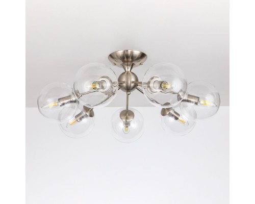 CL102171 Томми Хром Мат. Св-к Люстра