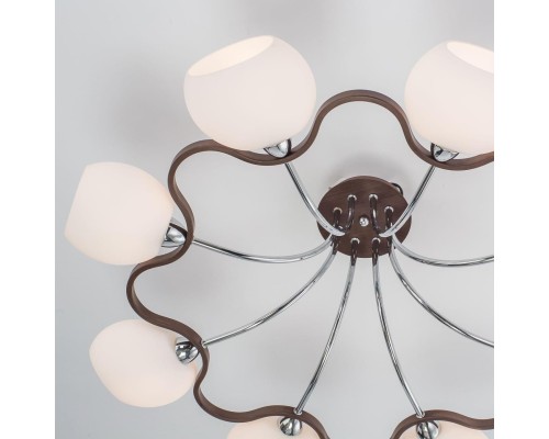 CL131181 Октава Хром+Венге Св-к Люстра