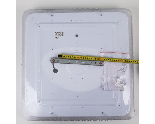 Потолочный светодиодный светильник с диммером Citilux CL715K720 Кристалино Слим 72 Вт 3000K Прозрачный