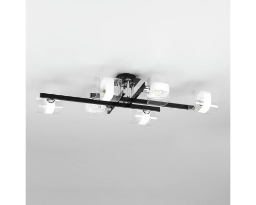 CL139262 Вирта Черный Люстра потолочная