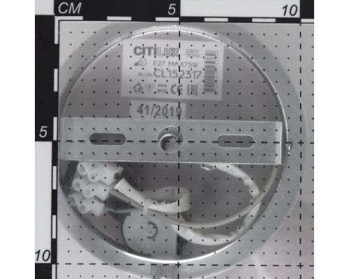 CL152317 Кристи Алюм.+Хром Св-к Бра