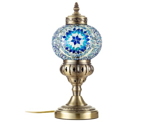 CL419816 Каир Мозаика Синяя Св-к Настольный