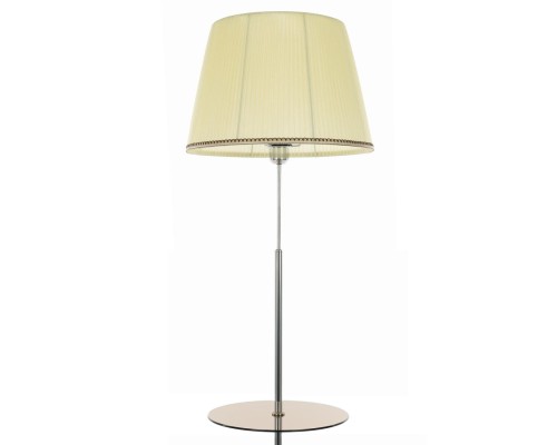 CL402973T Линц Хром+Кремовый Торшер со столиком