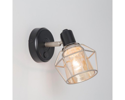 Спот лофт Citilux CL542511 Таверна Черный + Бежевый