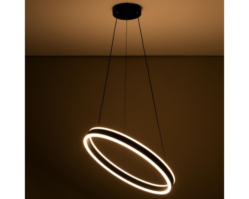 CL719501 Дуэт Черный Св-к Люстра