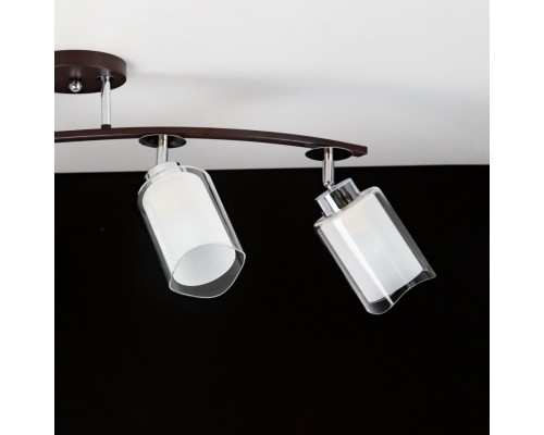 CL156142 Фортуна Венге+Хром Св-к Люстра