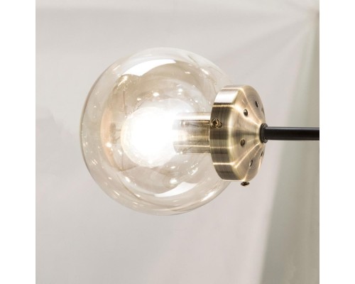 CL105355 Планета Черн+Дымч. Св-к Люстра