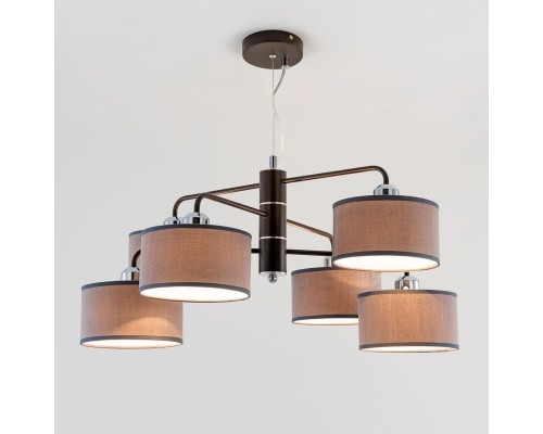 CL428261 Форма Кофе+Серый Св-к Люстра