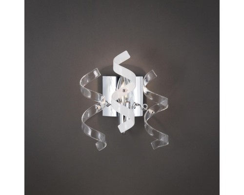 Бра Citilux CL222321 Рандом Хром+Прозрачный+Белая
