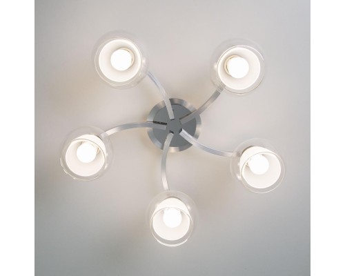 CL152157 Кристи Алюм.+Хром Св-к Люстра