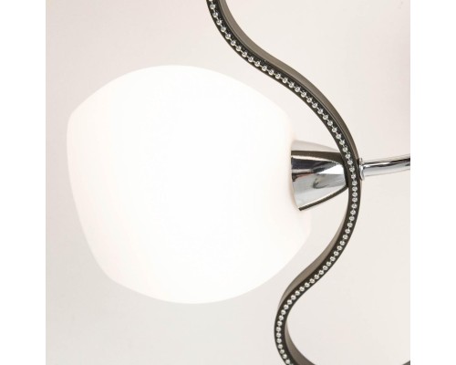 CL131152 Октава Темный+Хром Люстра