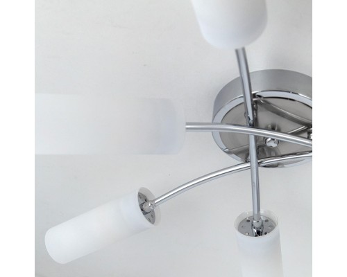 CL122161 Новелла Хром+Хром Мат. Св-к Люстра