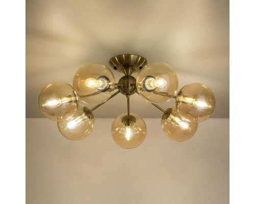 CL102173 Томми Бронза Св-к Люстра