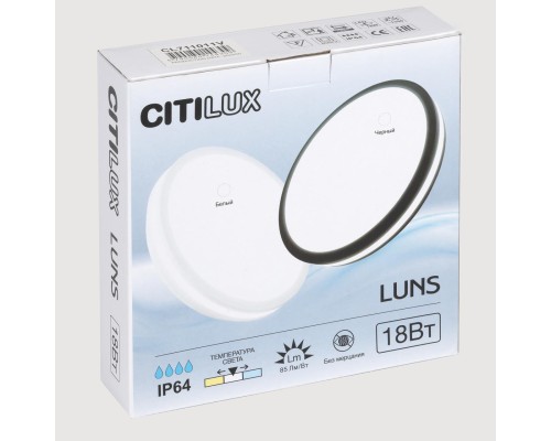 CL711011V LUNS Черный Св-к 18W IP64