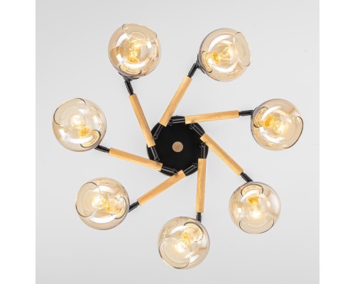 CL133171 TIKA Черная Люстра