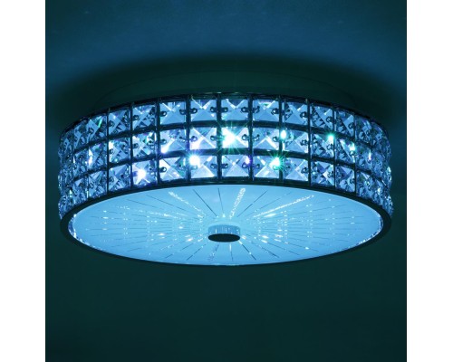 CL32413G1 Портал Хром Св-к Люстра c RGB