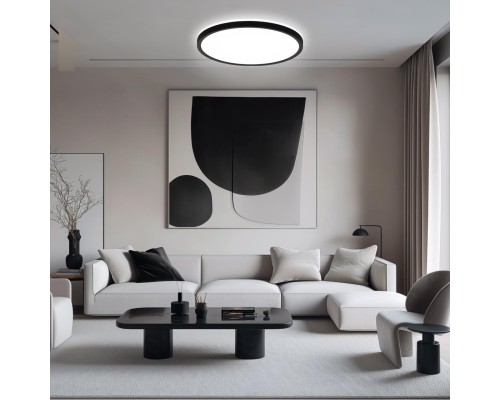 CL738321VL Бейсик Лайн Черный Св-к Накл. LED 40W*Мульти