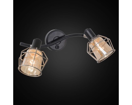 Спот лофт Citilux CL542521 Таверна Черный + Бежевый