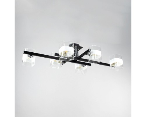 CL139262 Вирта Черный Люстра потолочная