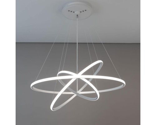 CL731A090E Неон Белый Смарт RGB Св-к Люстра