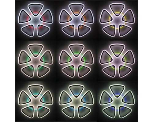 CL234A250E Мальта Белый Смарт RGB Люстра