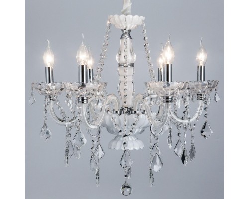 Подвесная люстра с хрусталем Citilux CL353161 Финка