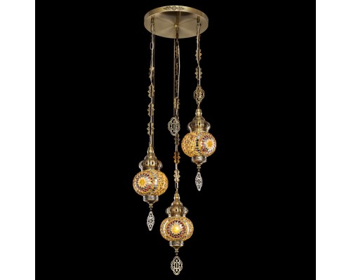 CL419135 Каир Мозаика Янтарь Подвес