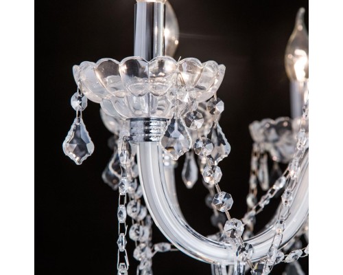 Подвесная люстра с хрусталем Citilux CL353181 Финка