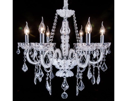 Подвесная люстра с хрусталем Citilux CL353161 Финка