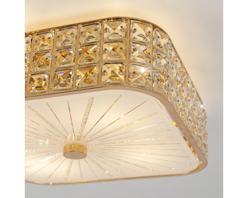 Хрустальная люстра потолочная Citilux CL324242 Портал